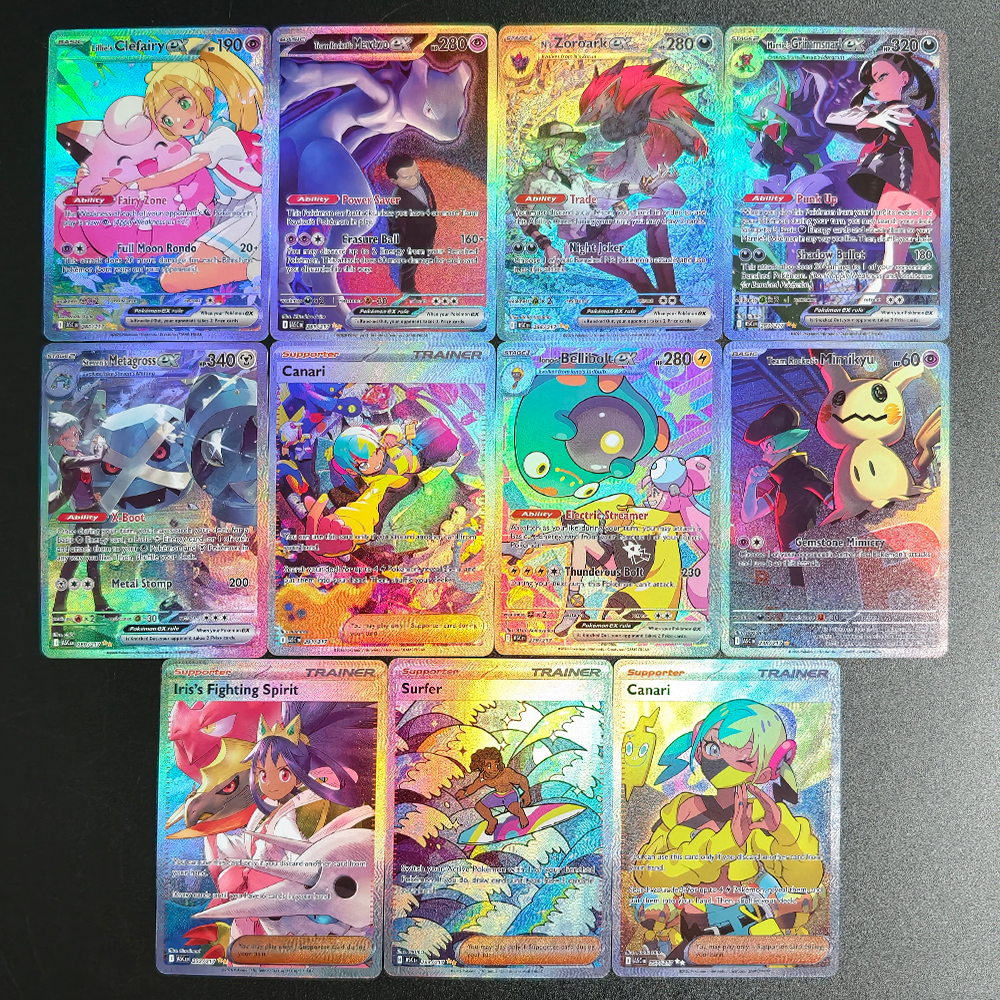 Pokemon Binder Card - Proxy Pokemon Card English Ascended Heroes
