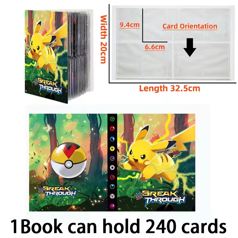 ……^ NEW For Pokemon Cards Albu – обзор и цена Pokemon Binder Card