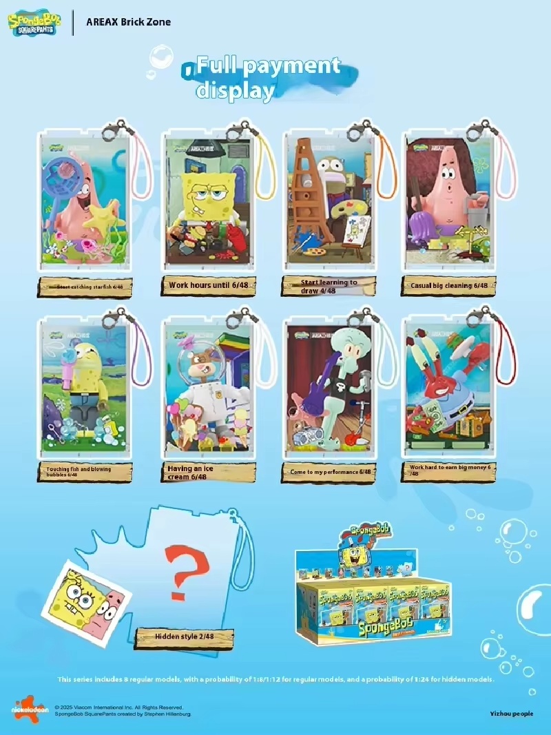 AREAX Genuine SpongeBob Bikini – обзор и цена Building Block Mini