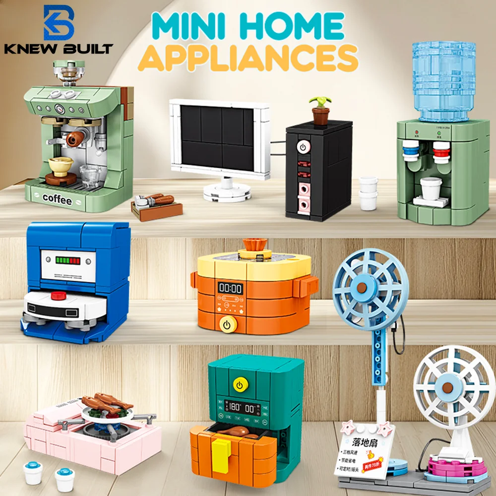 Pretend Play Home Appliance Bu – обзор и цена Building Block Mini