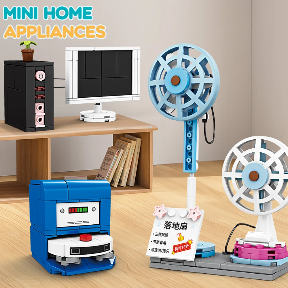 Pretend Play Home Appliance Bu – обзор и цена Building Block Mini