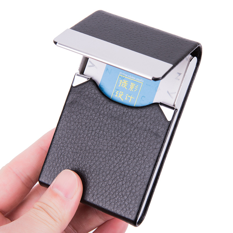 1 PC Business Card Holder Case – обзор и цена Card Top Loader