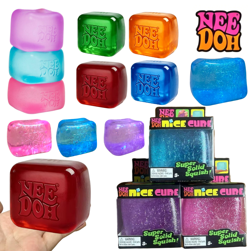 Needoh Nice Cube Sensory Stres – обзор и цена Fidget Cube Original