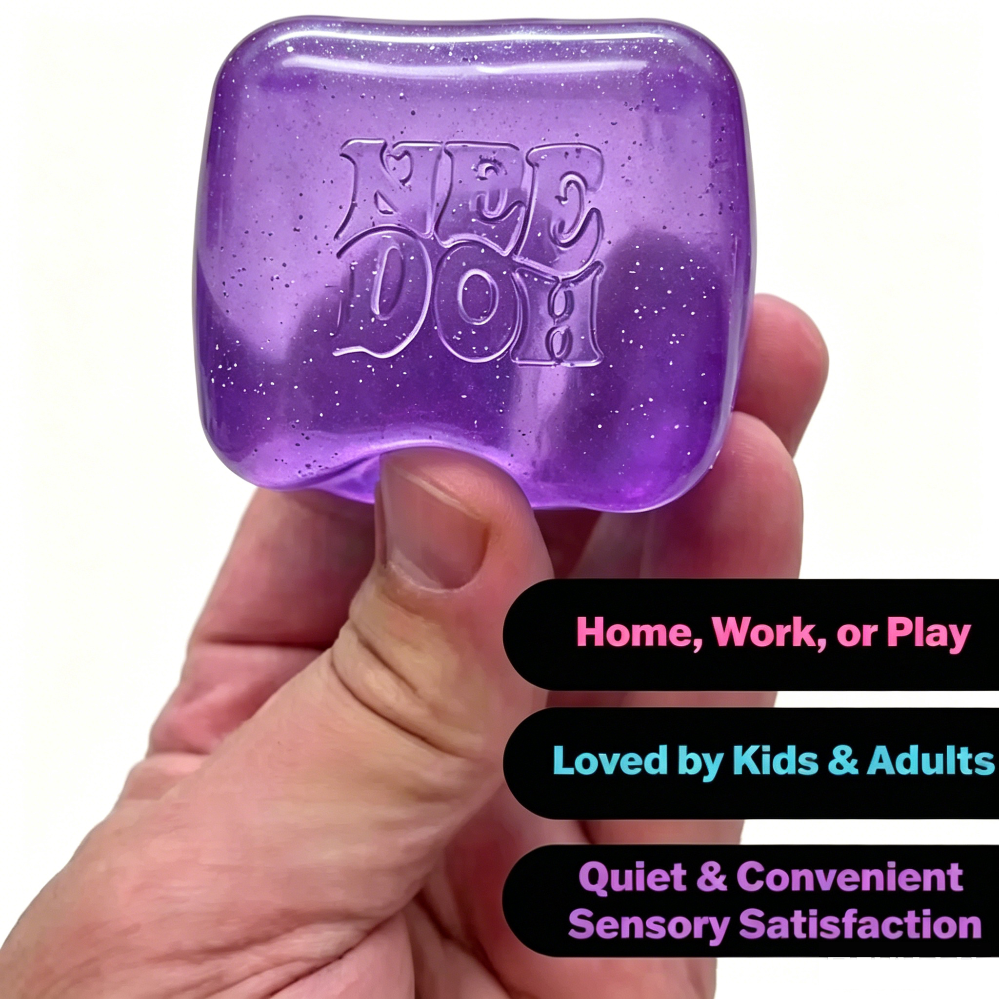 Schylling Nee Doh Glitter Cube – обзор и цена Fidget Cube Original