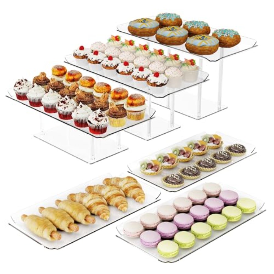 6 Pack Dessert Table Display S – обзор и цена Display Risers Set