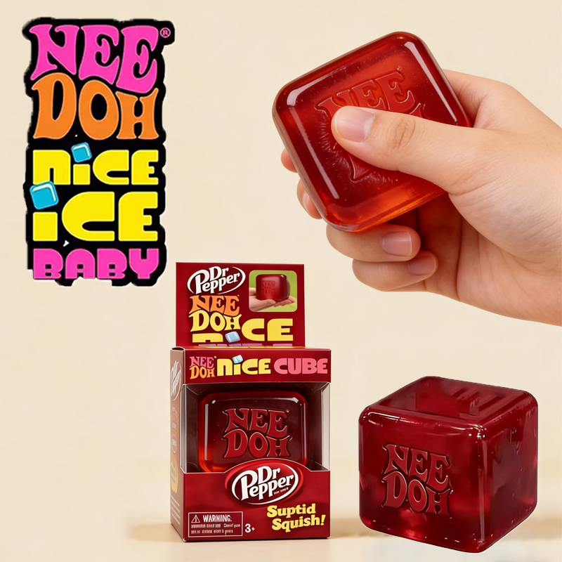 Dr Pepper x NeeDoh Nice Cube S – обзор и цена Fidget Cube Original