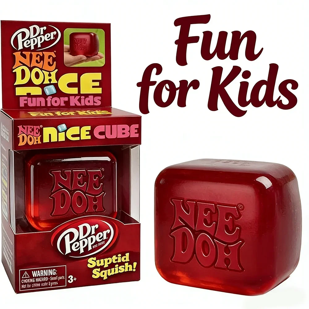 Dr Pepper x NeeDoh Nice Cube S – обзор и цена Fidget Cube Original