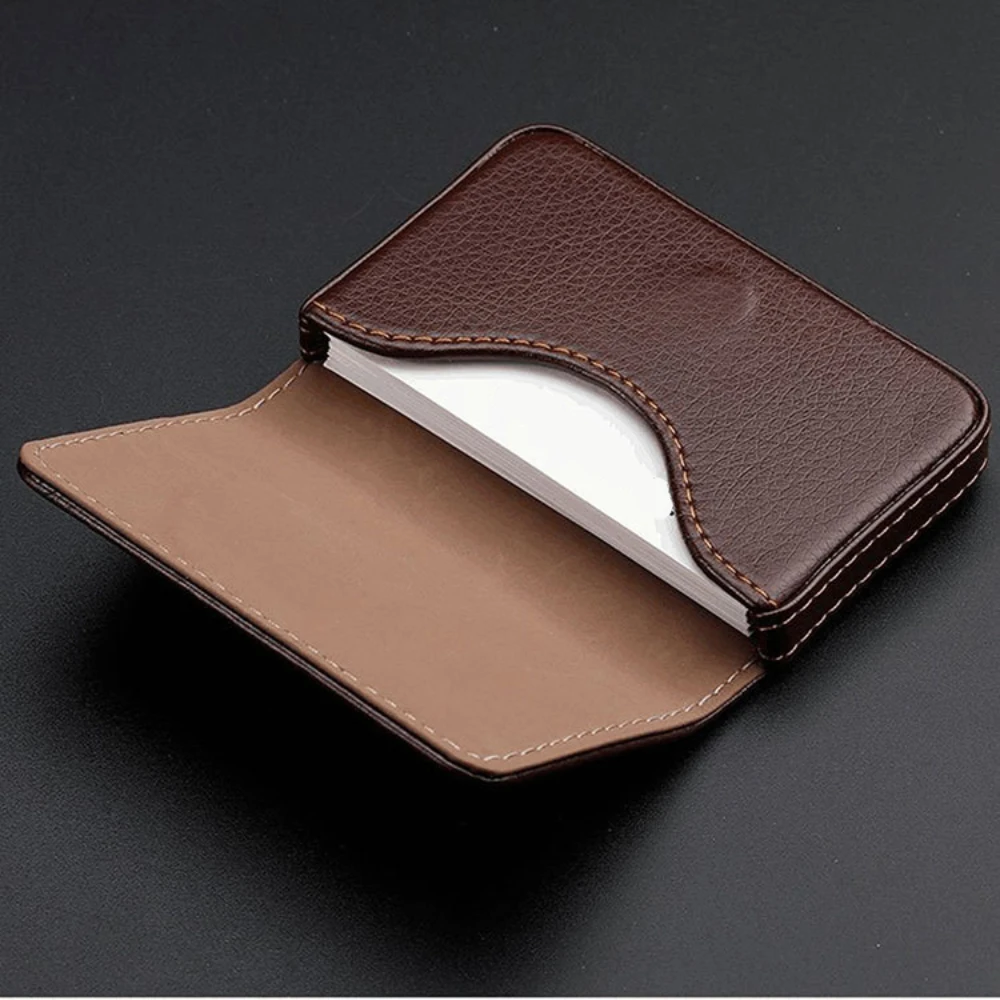 Sized Stitched PU Leather Cred – обзор и цена Card Top Loader