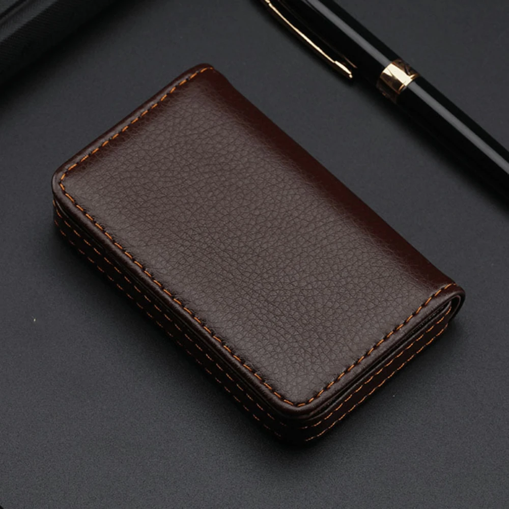 Sized Stitched PU Leather Cred – обзор и цена Card Top Loader