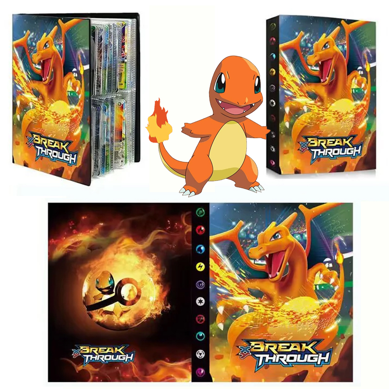 HOT 240PCS Pok é mon Cards Alb – обзор и цена Pokemon Binder Card