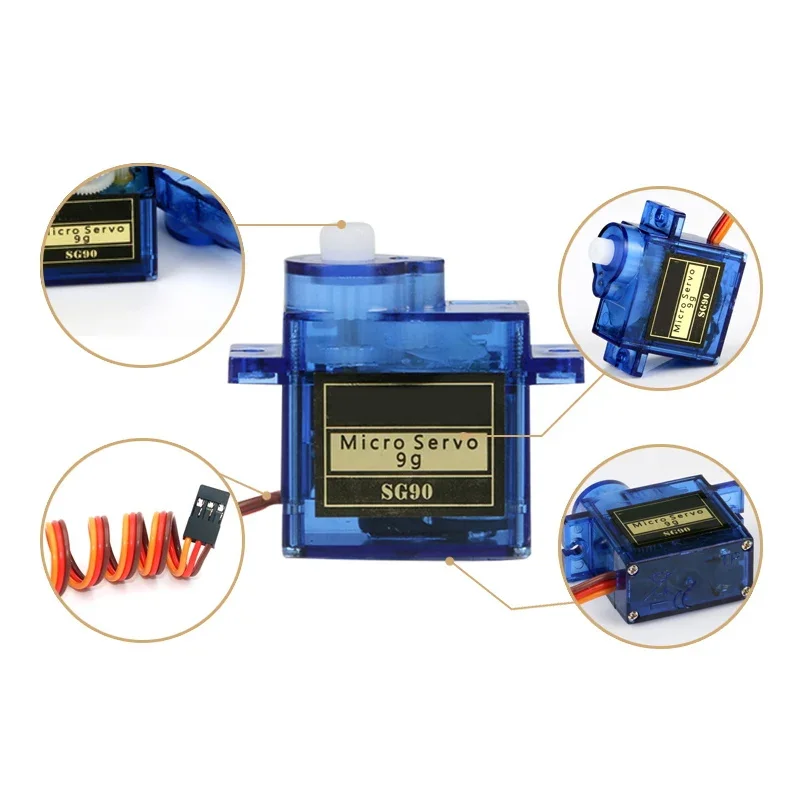 2/4/8/20Pcs SG90 9G Micro Serv – обзор и цена Model Airplane Plastic