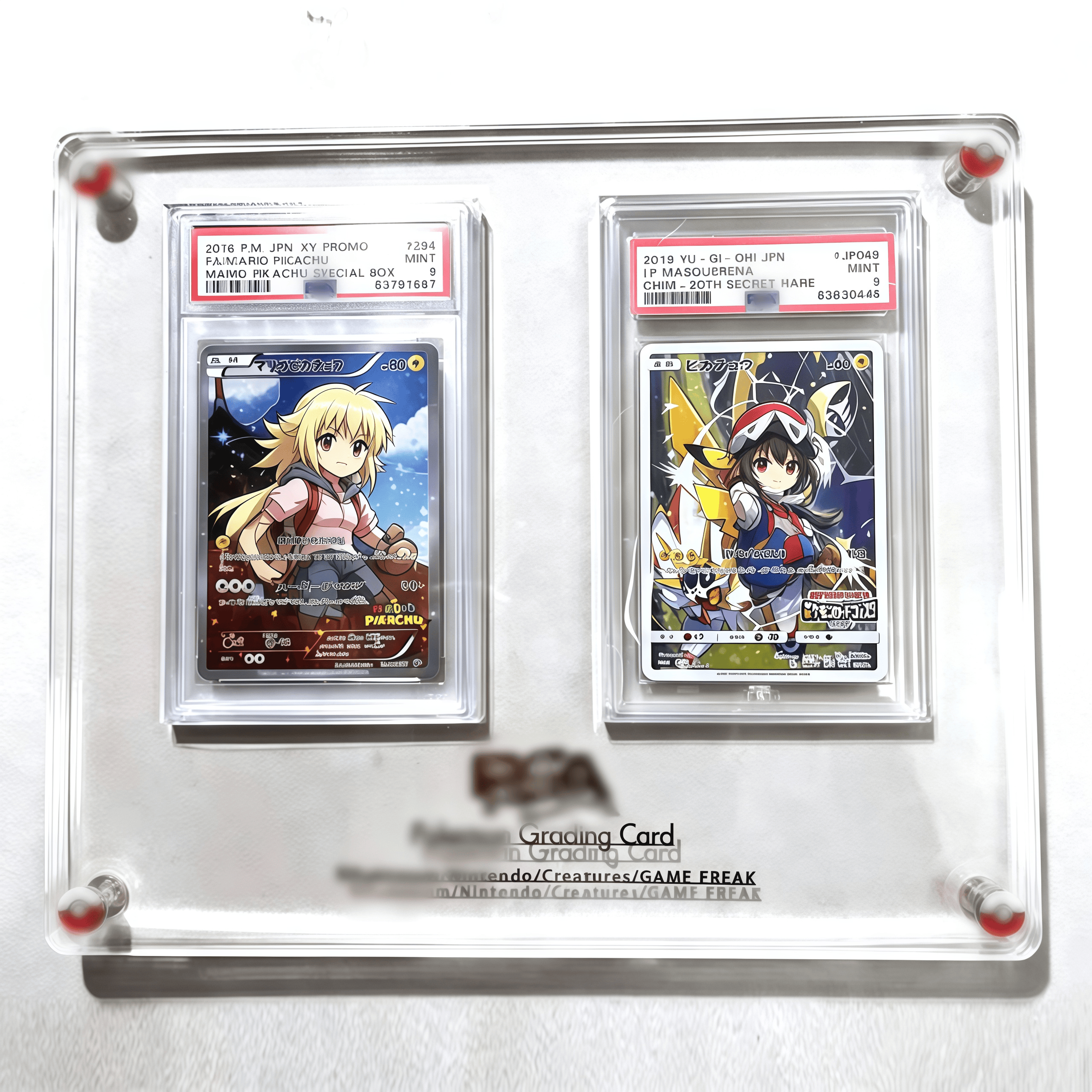 PTCG Pokemon Yu-Gi-Oh Rating G – обзор и цена Graded Card Display