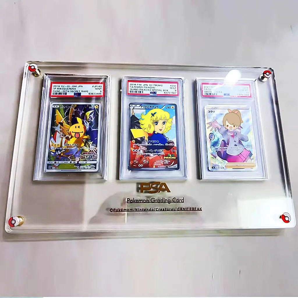 PTCG Pokemon Yu-Gi-Oh Rating G – обзор и цена Graded Card Display