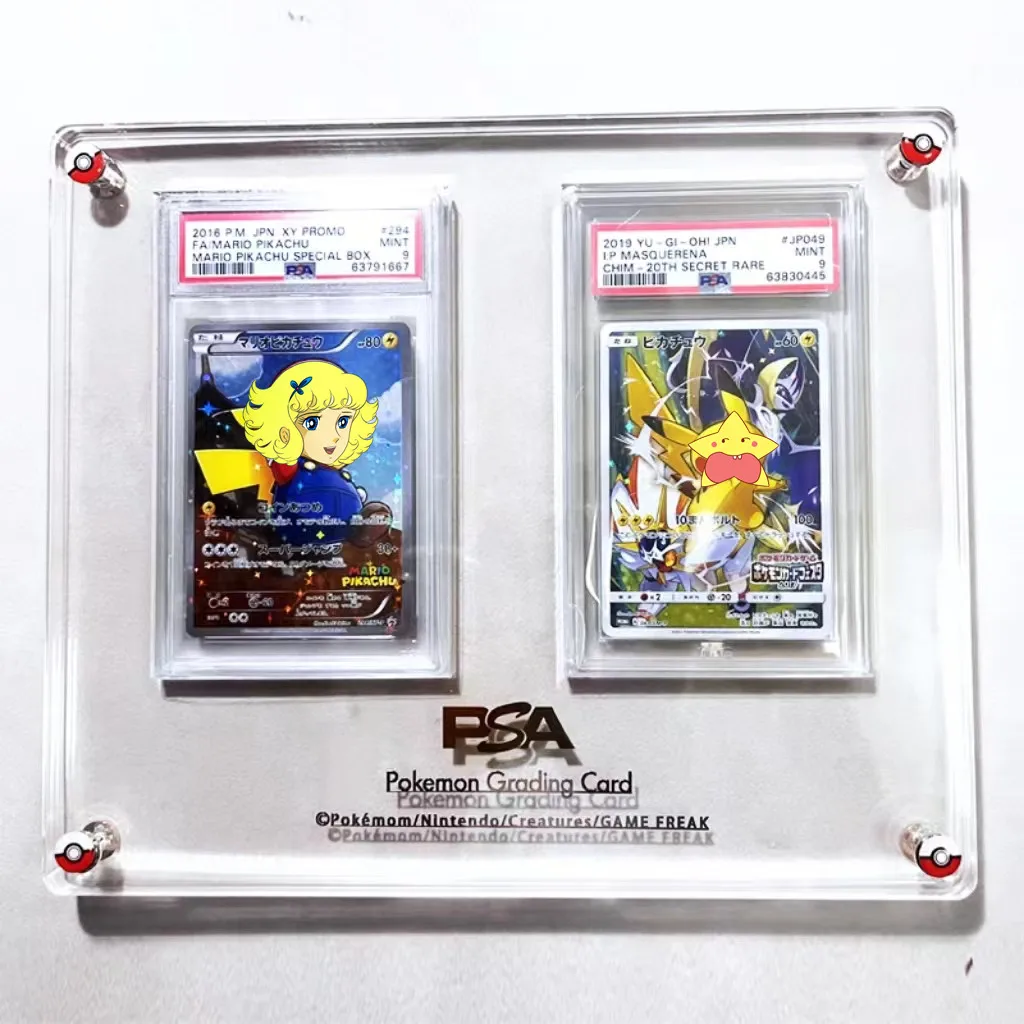 PTCG Pokemon Yu-Gi-Oh Rating G – обзор и цена Graded Card Display