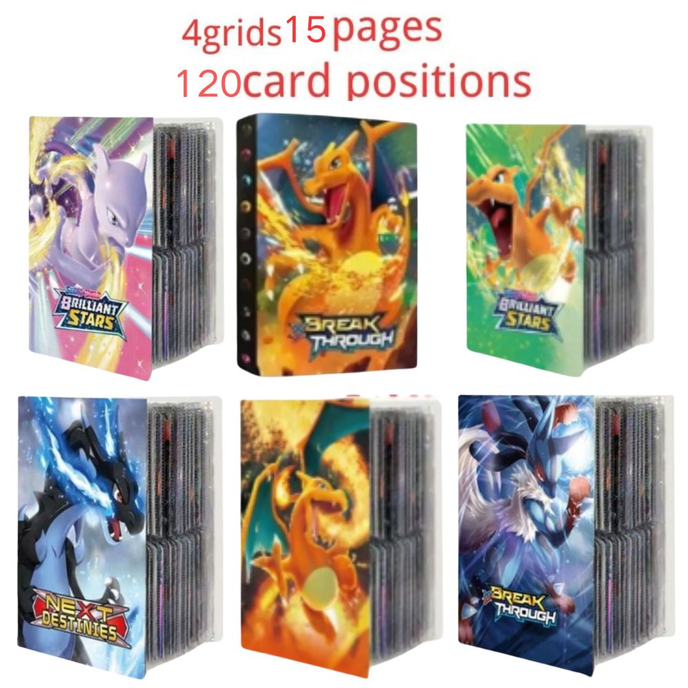 2027 New POKEMONES Cards Album – обзор и цена Pokemon Binder Card