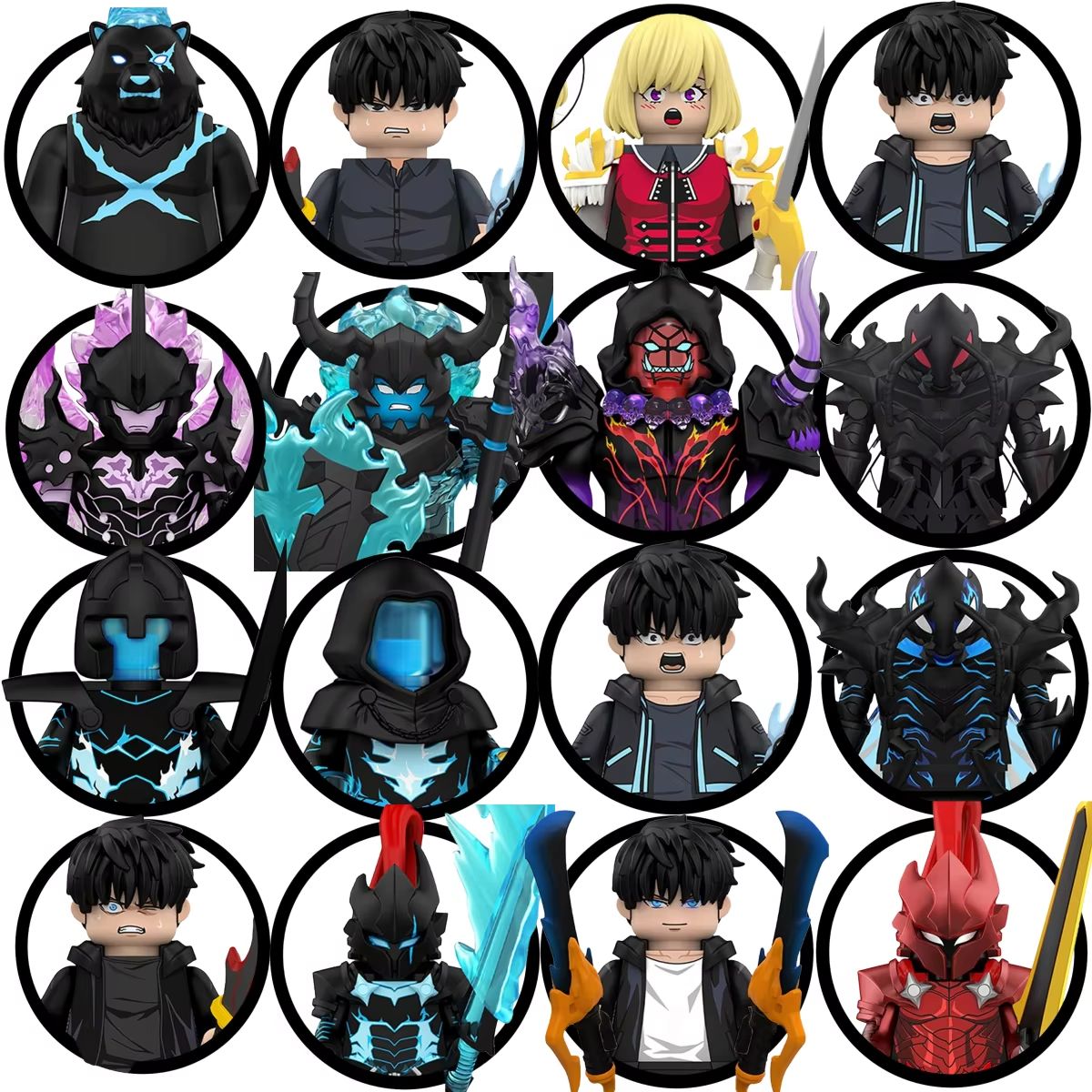 Blind Box WM6220 Anime Sung Ji – обзор и цена Building Block Mini