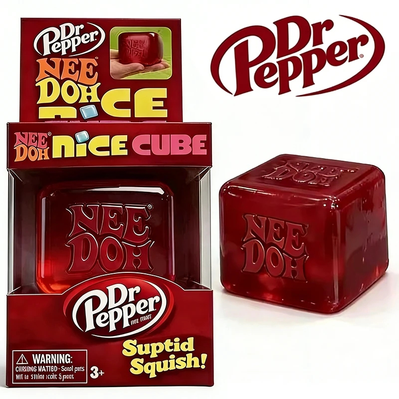 =* Dr Pepper x NeeDoh Nice Cub – обзор и цена Fidget Cube Original