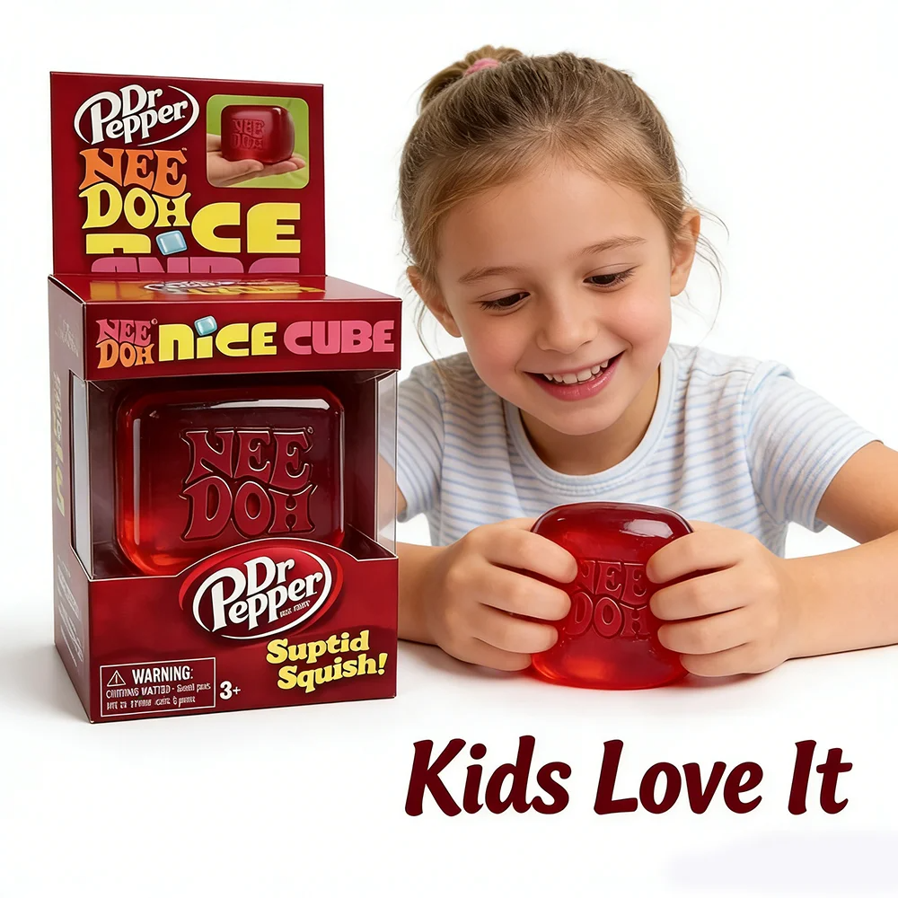 =* Dr Pepper x NeeDoh Nice Cub – обзор и цена Fidget Cube Original