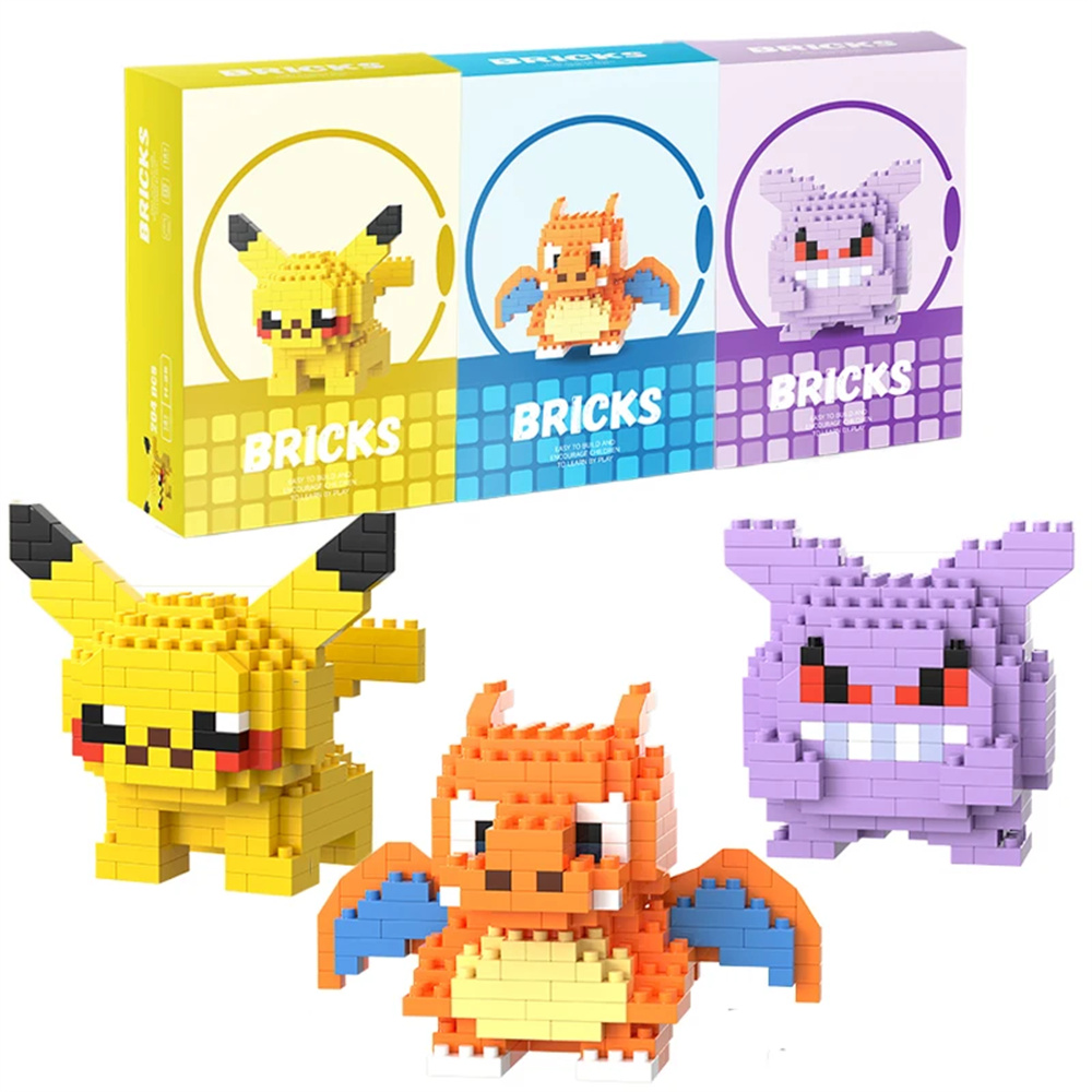 Pokemon Micro Building Blocks  – обзор и цена Building Block Mini