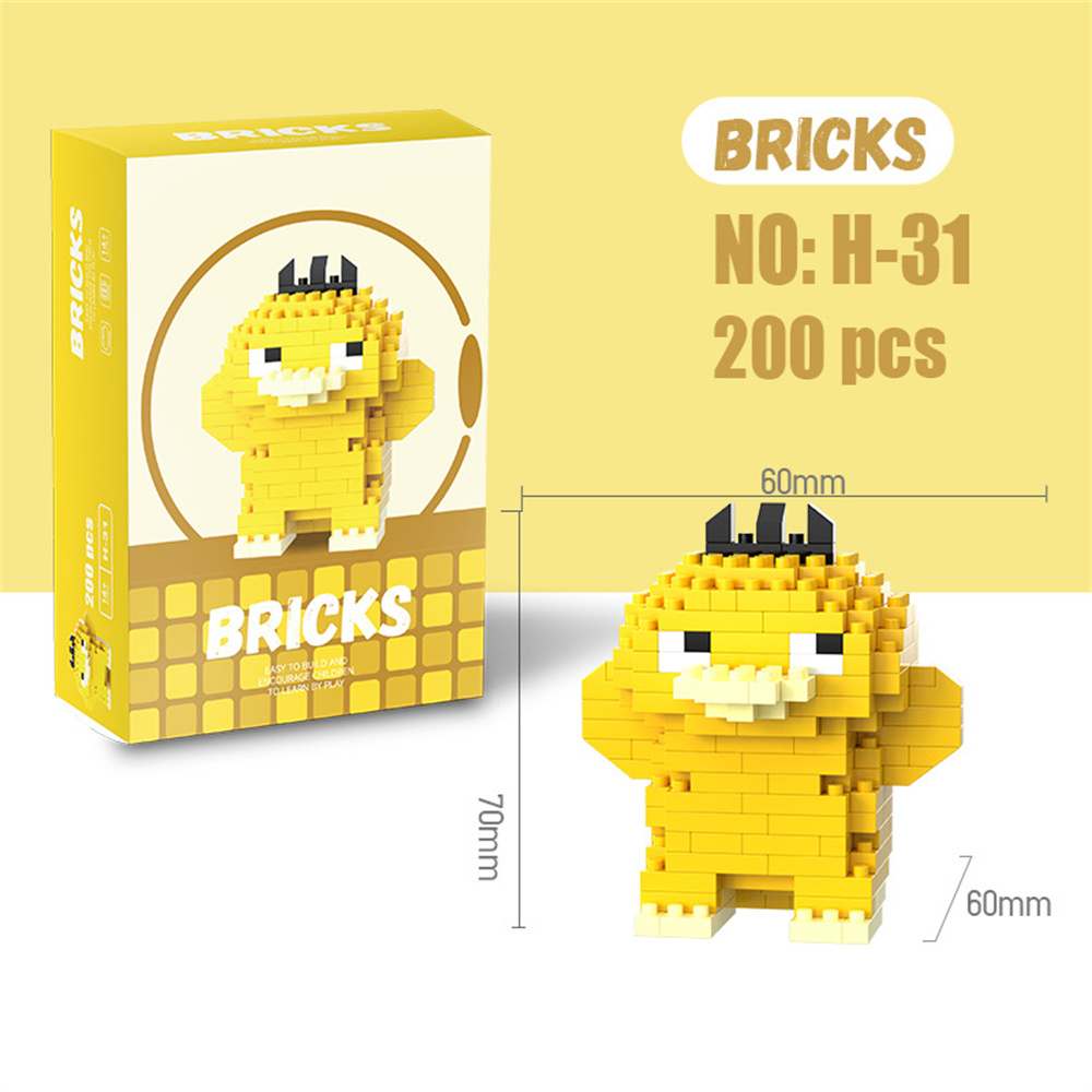 Pokemon Micro Building Blocks  – обзор и цена Building Block Mini