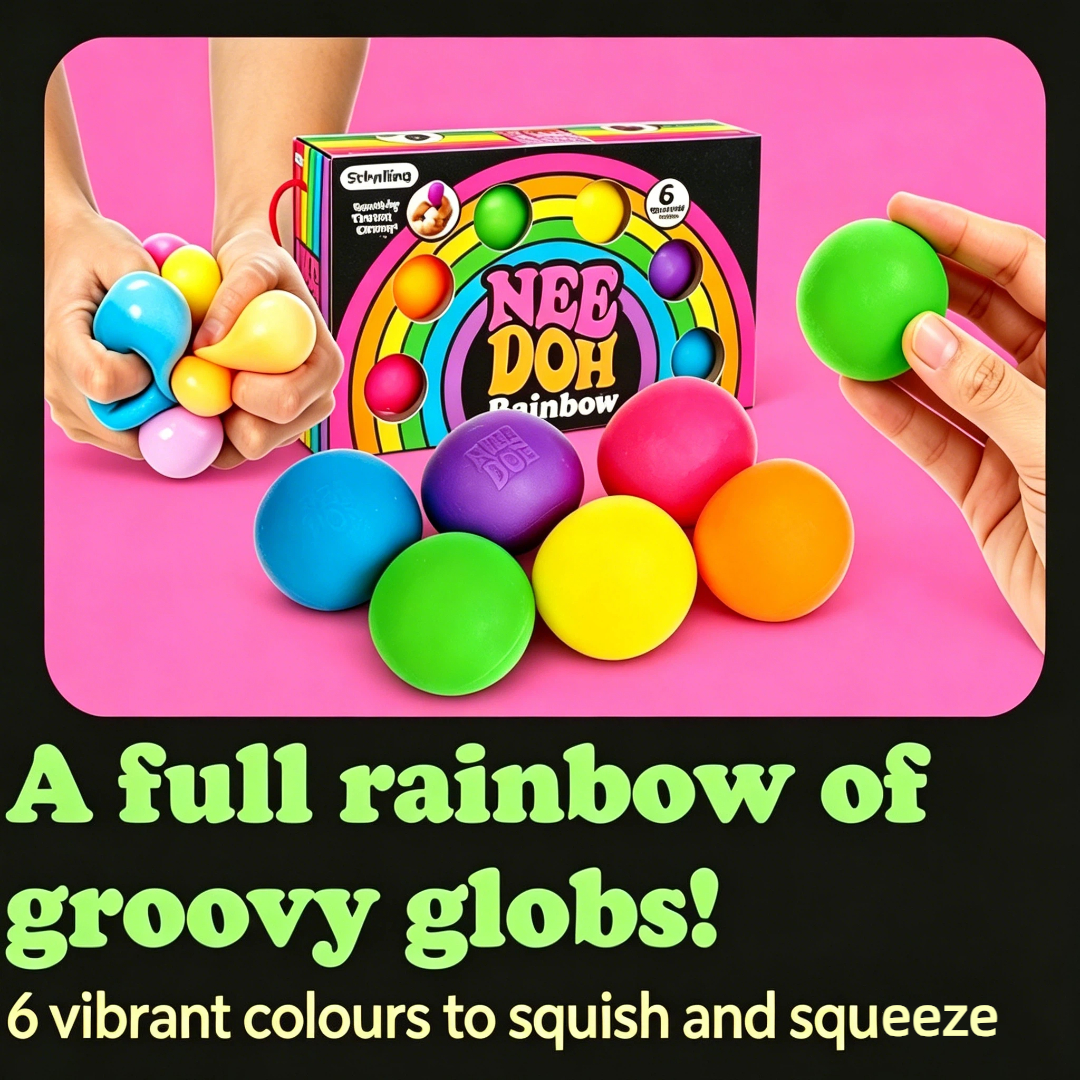 New Schylling Needoh Rainbow T – обзор и цена Mystery Box Blind Bag