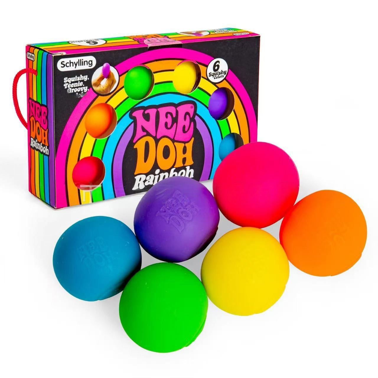 New Schylling Needoh Rainbow T – обзор и цена Mystery Box Blind Bag