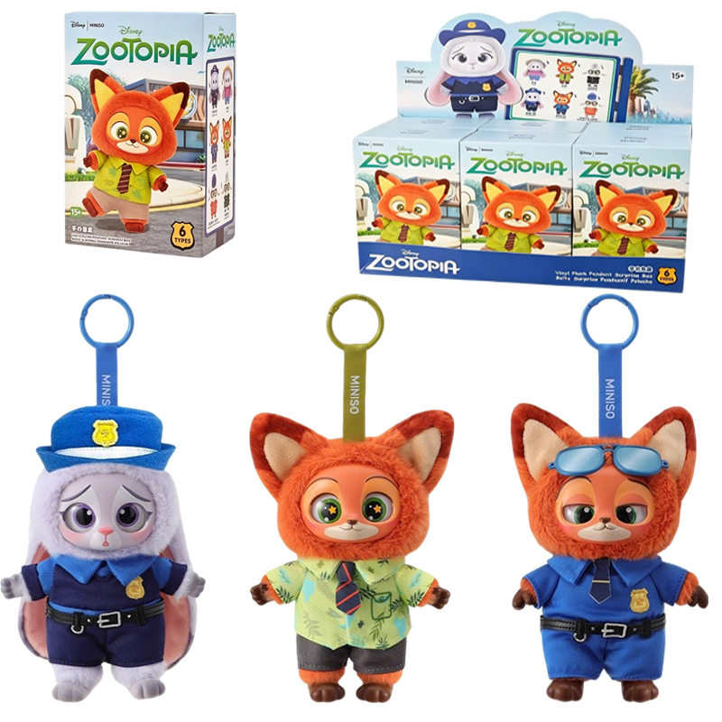 New Genuine Zootopia Vinyl Ser – обзор и цена Mystery Box Blind Bag