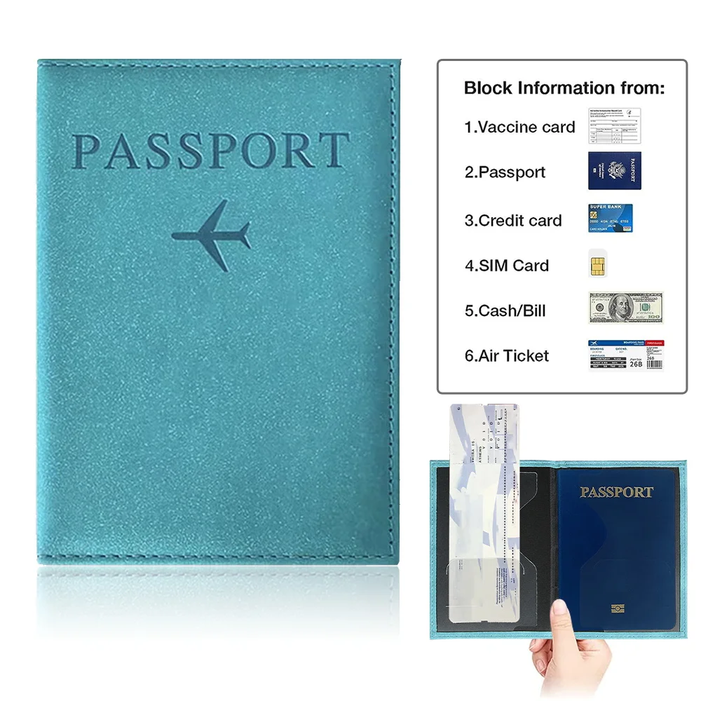 Passport Cover Blue Color Pu P – обзор и цена Card Top Loader