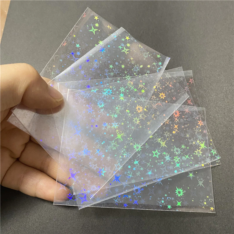 100PCS Holographic Card Sleeve – обзор и цена Card Penny Sleeve