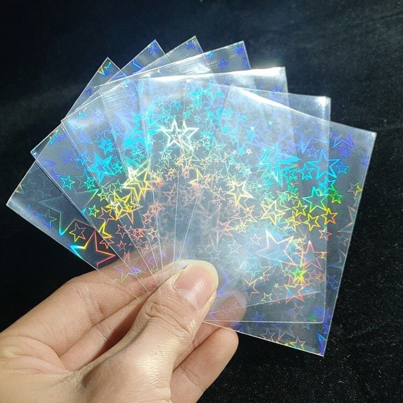 100PCS Holographic Card Sleeve – обзор и цена Card Penny Sleeve