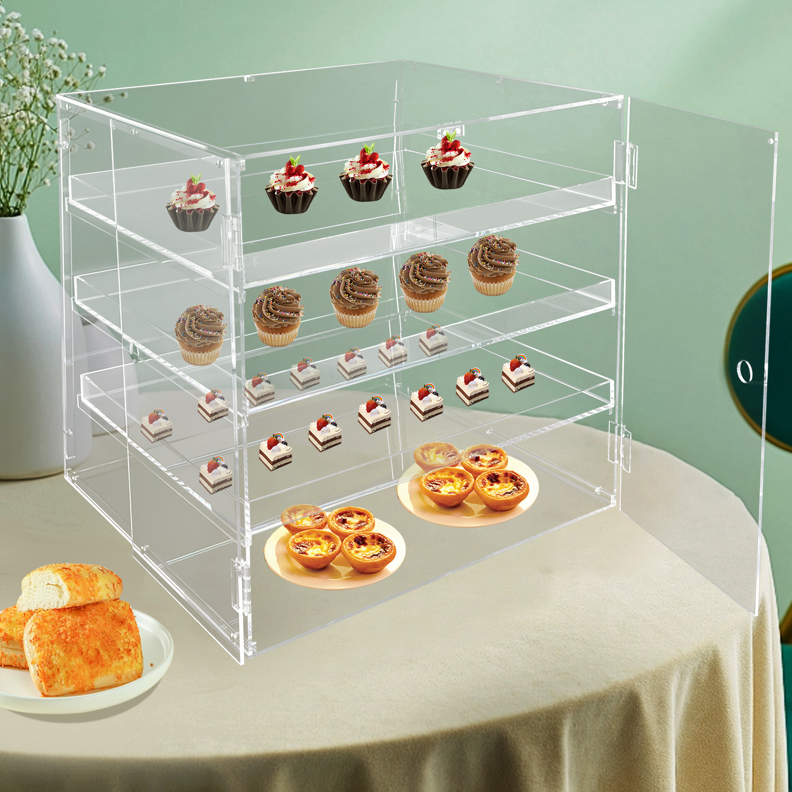 18.7×17.71×17.71inch 3-tier Ac – обзор и цена Display Case Acrylic
