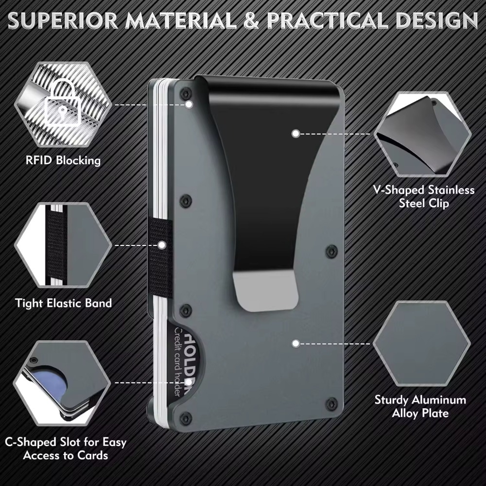 Aluminum Alloy Rfid Blocking C – обзор и цена Card Top Loader