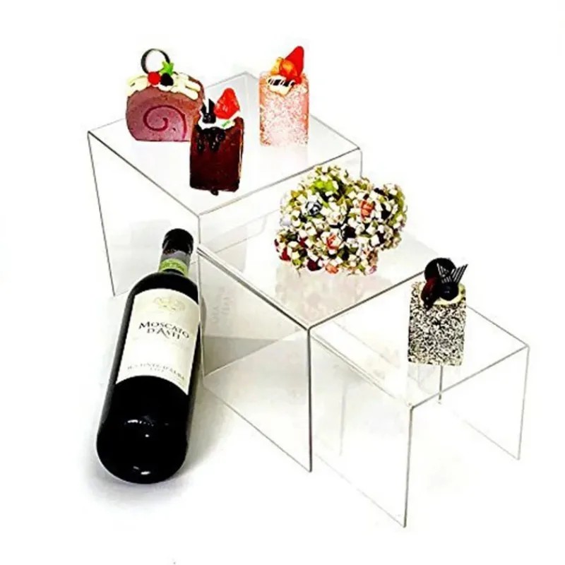 6pcs/Set Acrylic Display Stand – обзор и цена Display Risers Set