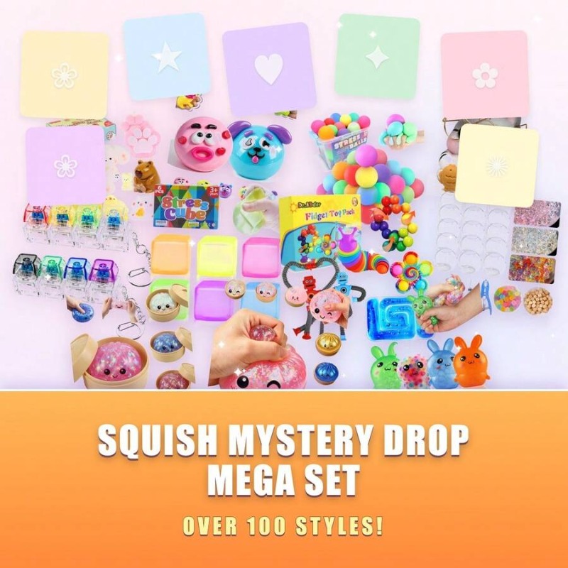Holiday Squishy Mystery Blind  – обзор и цена Mystery Box Blind Bag