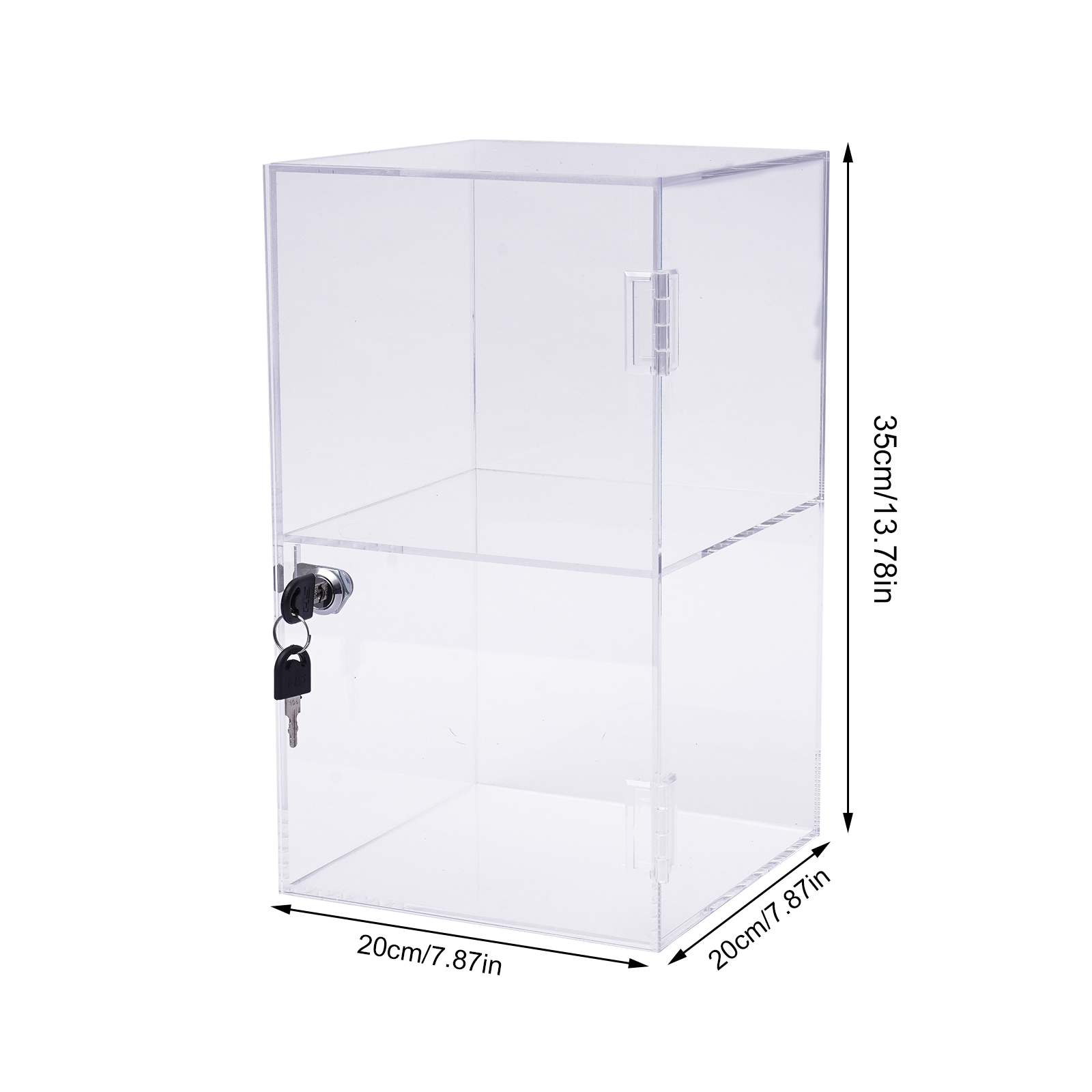 Transparent Acrylic 20x20x35cm – обзор и цена Display Case Acrylic