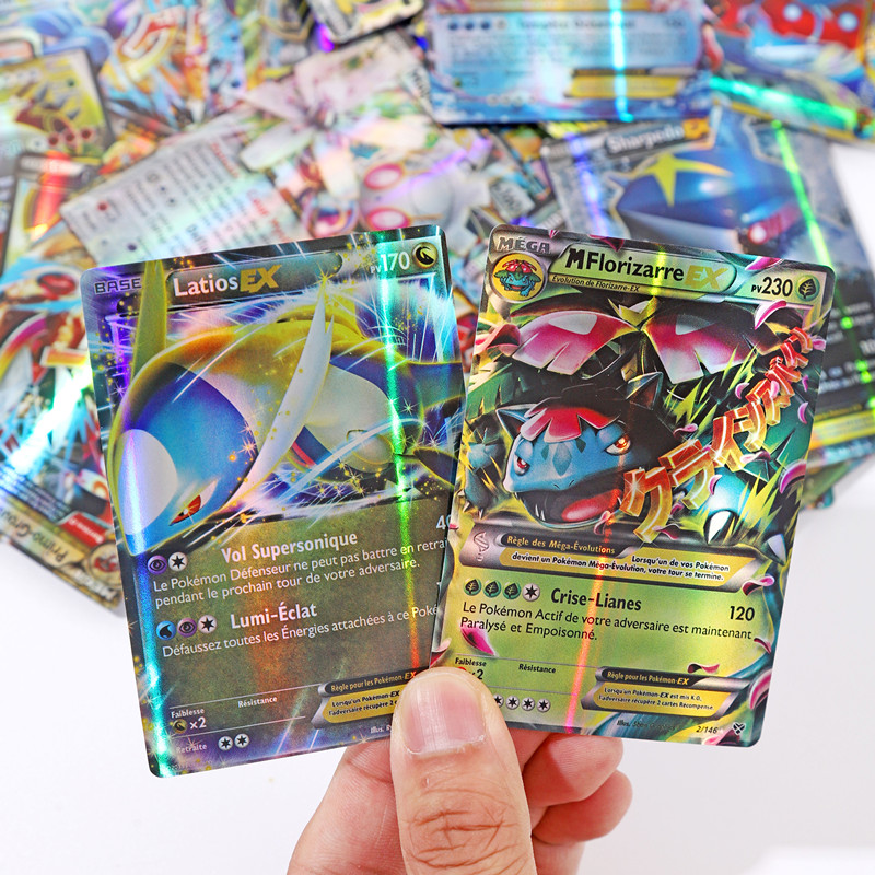 20PCS new French Pokemons Card – обзор и цена Pokemon Binder Card