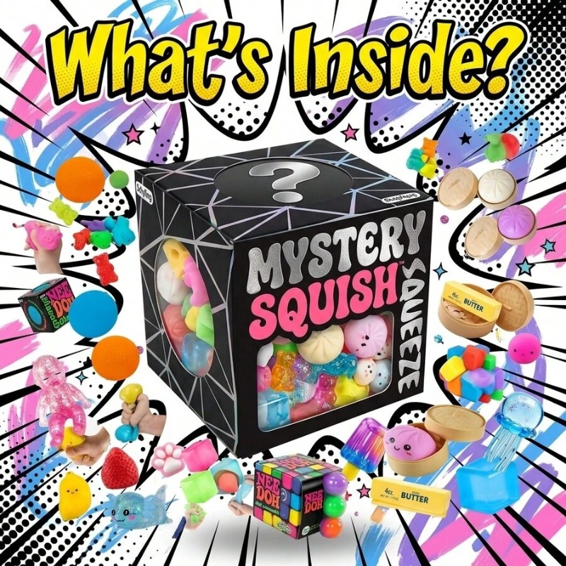 Funny Mix Squishy Blind Box, R – обзор и цена Mystery Box Blind Bag