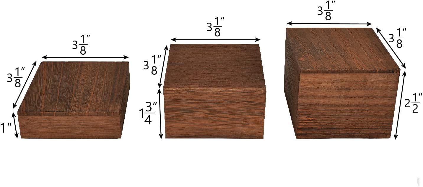 Wooden Display Risers Set - 3  – обзор и цена Display Risers Set