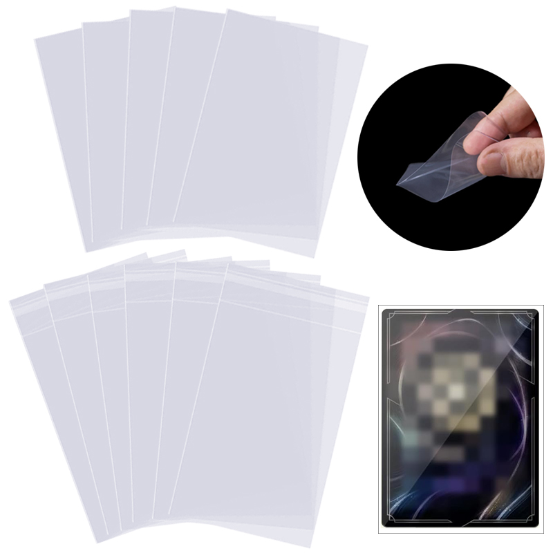 100/200pcs Card Sleeves 65x90m – обзор и цена Card Penny Sleeve
