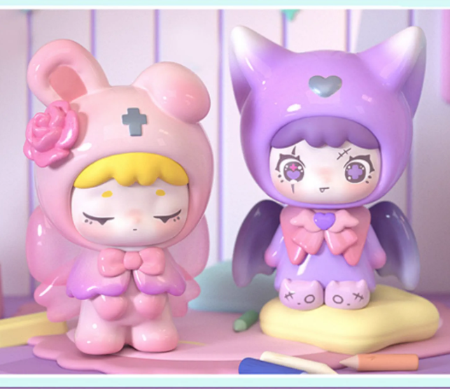 Qubii Blind Box Day Night Autu – обзор и цена Vinyl Figure Blank